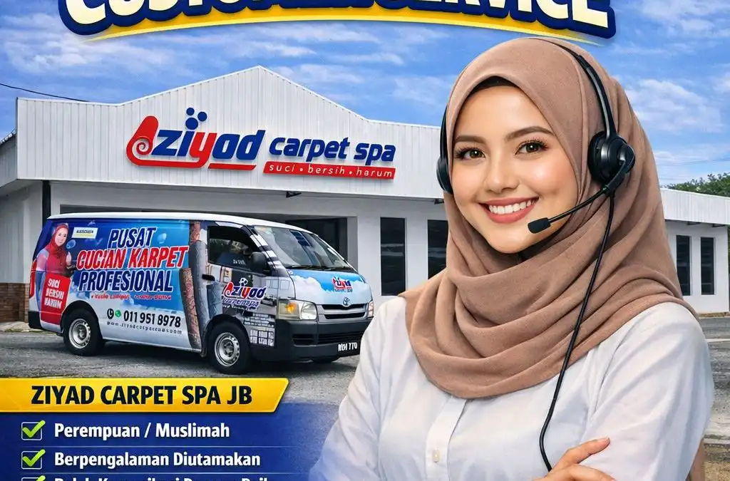 Jawatan Kosong : Jadilah sebahagian keluarga Ziyad Carpet Spa!