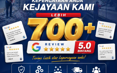 Ziyad Carpet Spa Capai Lebih 700 Review 5 Bintang di Google: Bukti Servis Profesional dan Bersistem