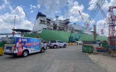 Ziyad Carpet Spa Dipilih Sebagai Kontraktor Pembersihan Kapal Laut BW ENN CRYSTAL SKY