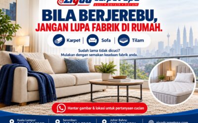 Penjagaan Karpet, Sofa dan Tilam Ketika Jerebu: Apa yang Perlu Diberi Perhatian?